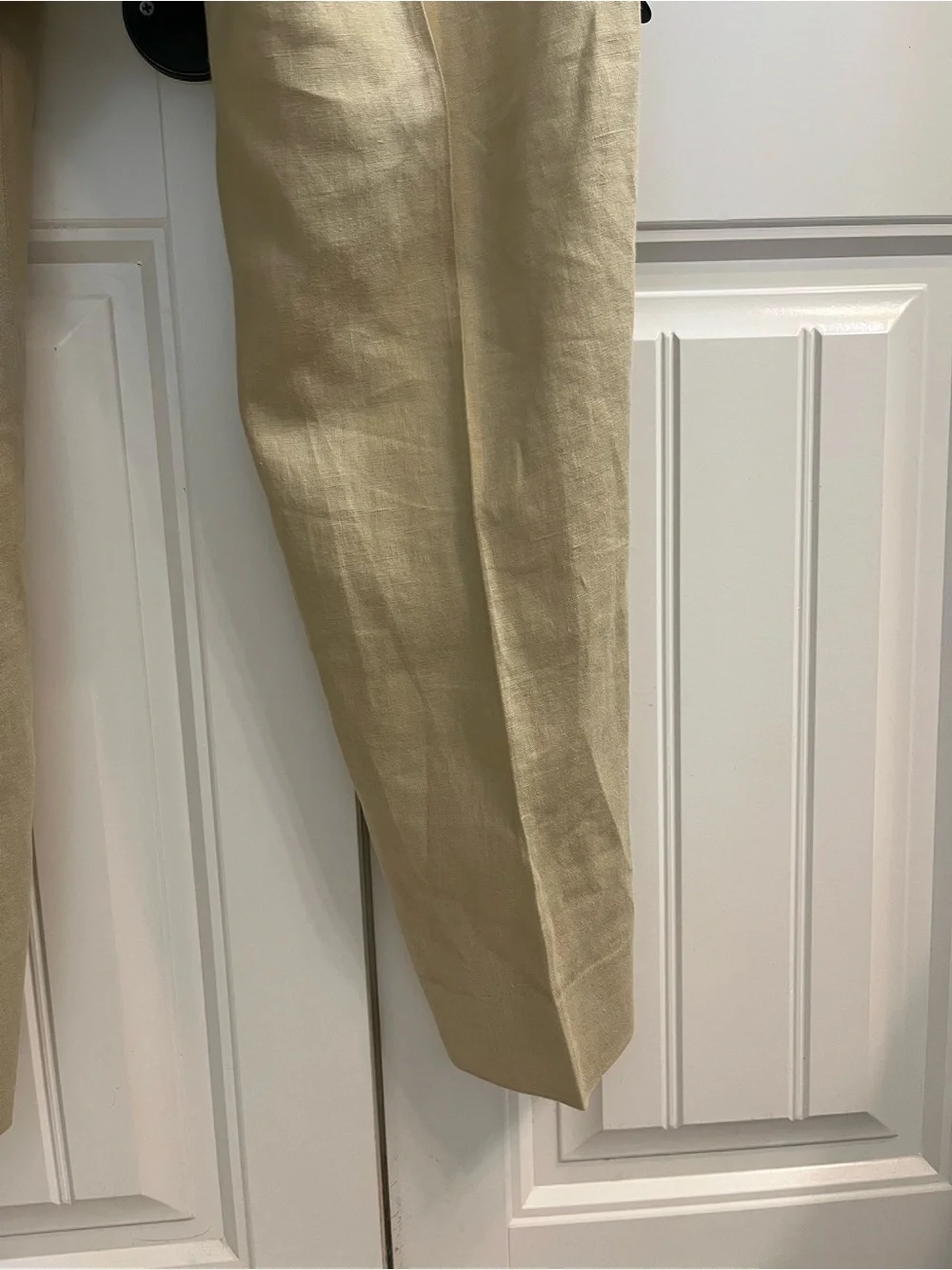 Calvin Klein Men's Pants Beige Linen 36R